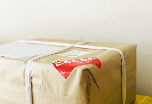 少量の荷物の配送